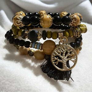 Boho Bracelet 4 Piece Set